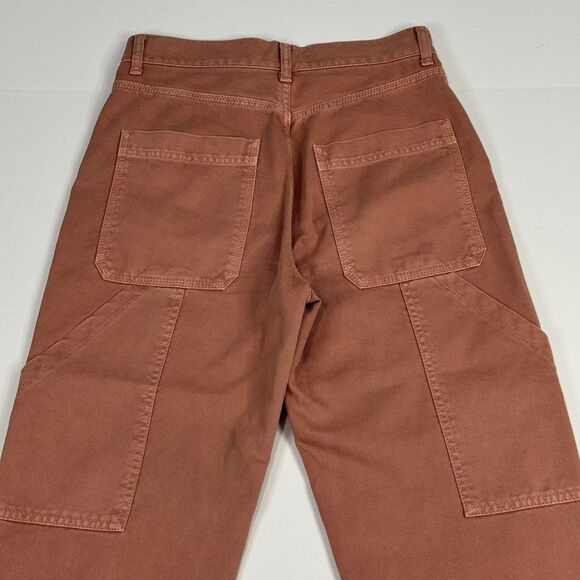 TWINSET Milano Womens Cargo Pants Melon Baggy Loose Fit Size 25 - Picture 3 of 7